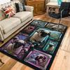 Sheep Evolution Showcase Pattern Rug Floor Mat for Living Room or Bedroom Soft and Comfortable Carpet a Gift for Birthday and Holiday.
