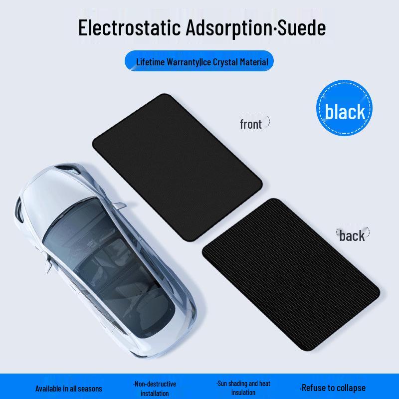 ARCFOX & KaoLa S Sunroof Sunshade: Suede Sun Protection & Heat Insulation Car Accessory