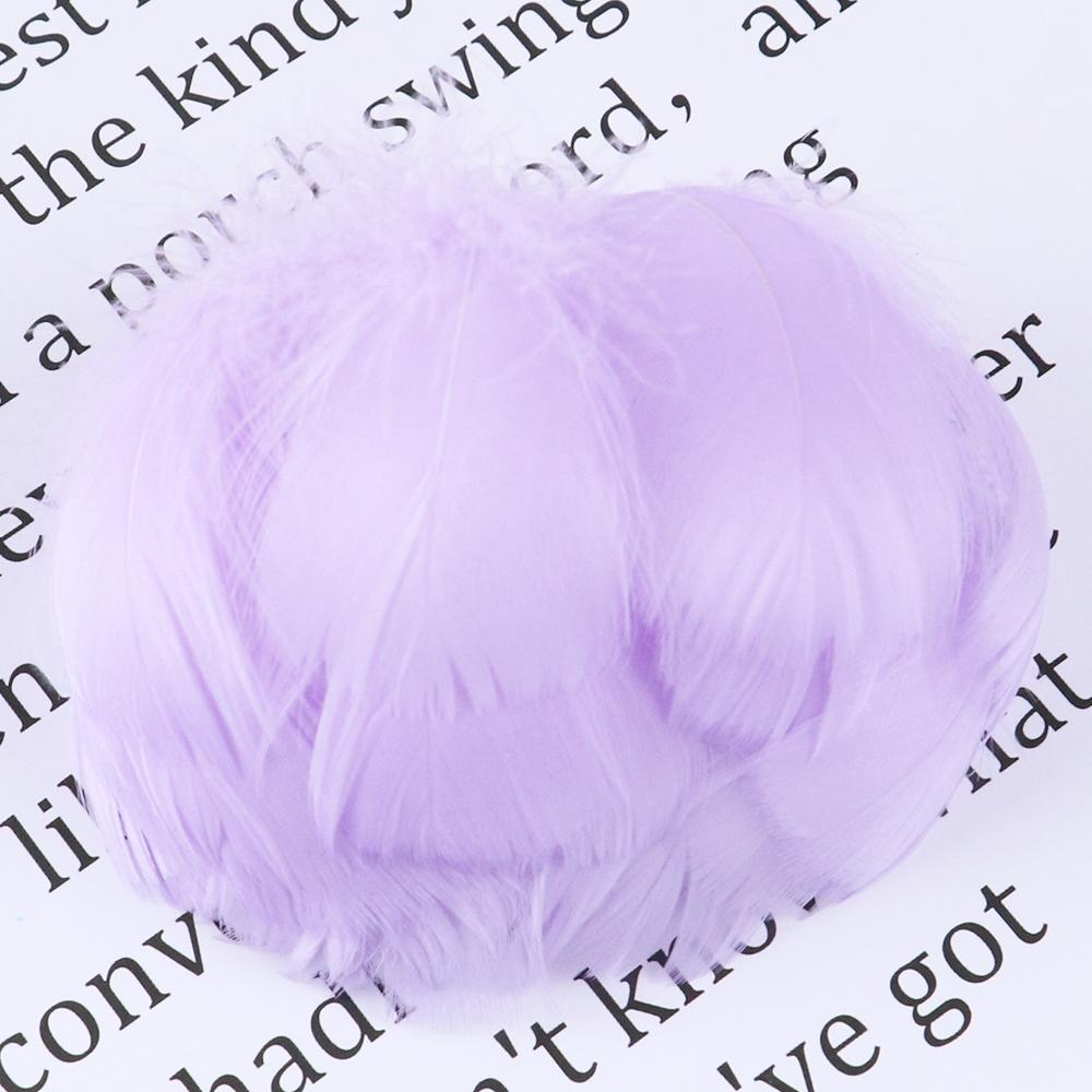 100Pcs/Lot Colour Goose Feathers 5-8Cm 8-12Cm Natural Feathers Crafts For Wedding Diy Handicraft Dream Catcher Decorative Plumes
