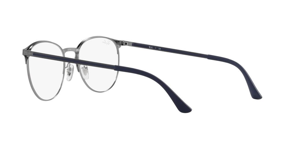 Eyeglasses RX6375 53 Prescription lenses Matte lenses [Ray-Ban] Gunmetal/Gunmetal/Demo