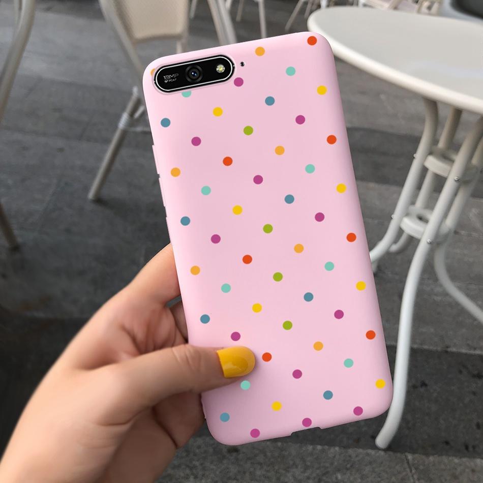 For Huawei Y6 2018 Case Lovely Printing Soft Silicone Phone Cases For Huawei Y 6 Y6 (2018) ATU-L22 Back Cover 5.7 Inch Funda