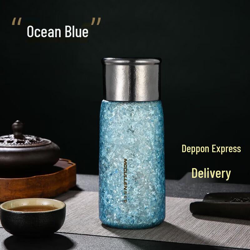 MCCULLEN Pure Titanium Double-Layer Insulated Tea Tumbler