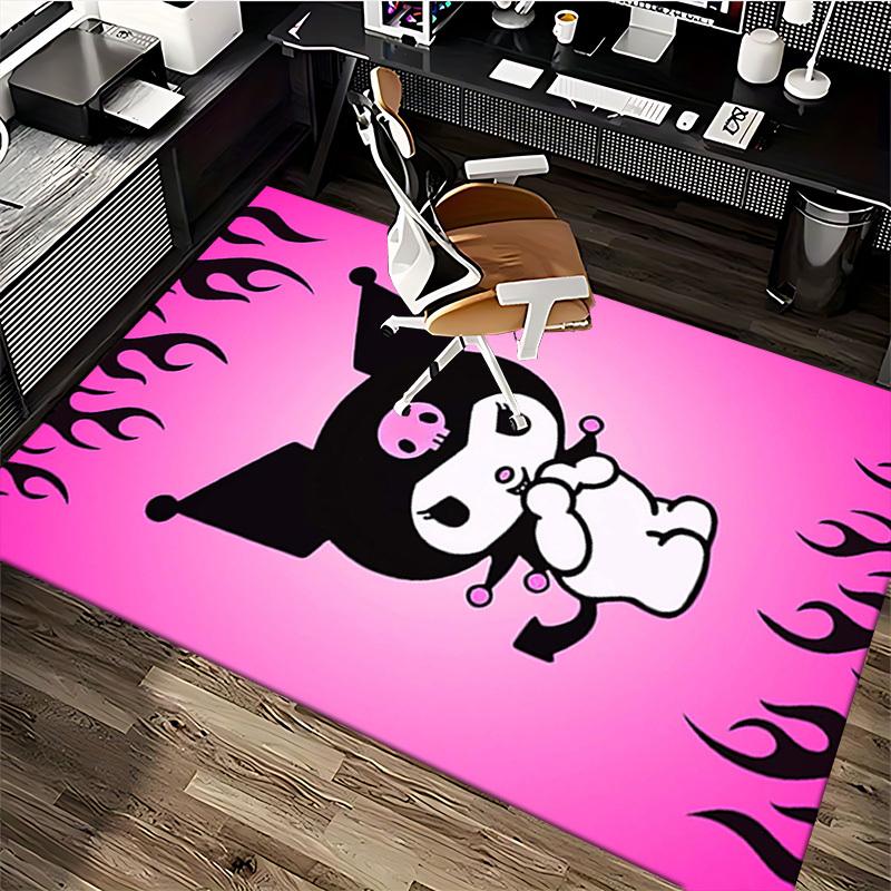 Tokyo Mew Mew Chair Mat: Anime Cartoon Design Office Chair Pad, Non-Slip Carpet for Home Decor, Living Room, Bedroom, Game Room, Dormitory - Seasonal