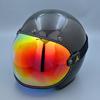 Retro Motorcycle Goggles Bubble Visor Outside Riding UV Protection Windshield Colorful Vintage for Half Face Helmets