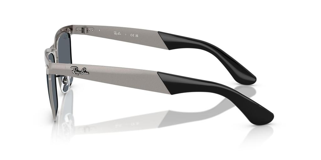 Occhiali da sole 0RB3875 WAYFARER DELUXE SABBIATO GUNMETAL SU GUNMETAL BLU Polarizzati [Ray-Ban] 029/R553