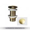 Bathroom Sink Stopper Washbasin Pop Up Drain Plug Cover Waste Pipe Drainer With Or Without Overflow For Bath Accessories