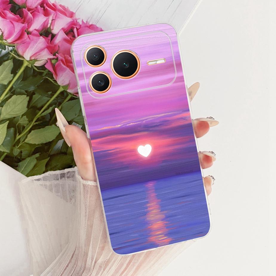 For Honor Power 2 5G Case SER-AN00 Luxury Girl Peacock Painted Cover Soft Slim Phone Case For Honor Power Power2 5G Fundas Coque