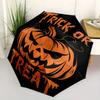 1pc Halloween Trick or Treat Automatic 3-Fold Umbrella Design, Cute Cartoon Pattern, Portable Outdoor Umbrella, Perfect, Holiday Gift for Disney