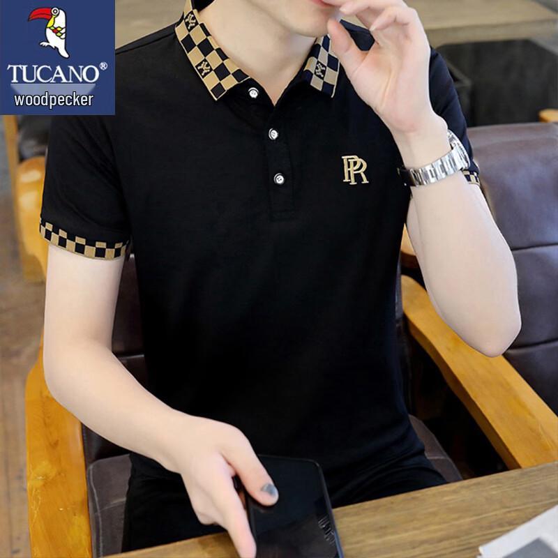 TUCANO Men s Pure Cotton Short Sleeve Polo T-Shirt XL
