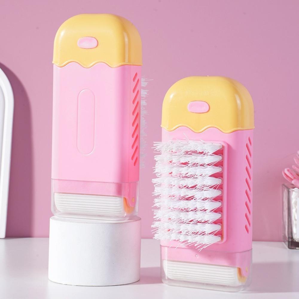 New 3in1 Soap Box Multifunctional Non-slip Rubbing Foam Box with Brush Roller Soap Boxes Soap Storage Tool