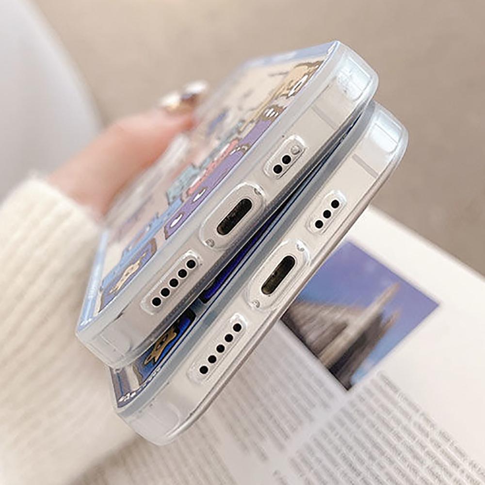 Vysoce transparentní pouzdro na telefon pro iPhone 11 13 XR 15 14 Pro Max iPhone 12 16 7 8 Plus XS Max Samsung A15 A55 A05 Redmi 12 13C 13 9