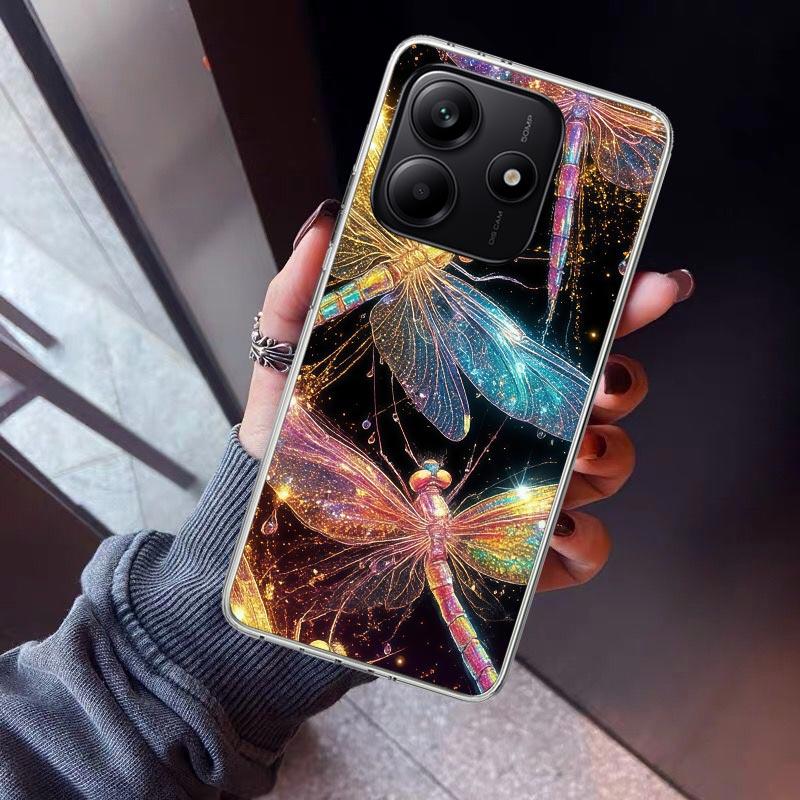 Schöne Libellen-Liebhaber Handyhülle Für Xiaomi Redmi Note 15 14 14S 13 12S 12 Pro Plus 11S 11 10S 10 4G Hülle 11E 11T 5G