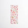 1 Pcs Cartoon Hot Stamping Transparent Stickers Escolar Student Diy Kawaii Scrapbooking Albums Decorative Stickers Stationery