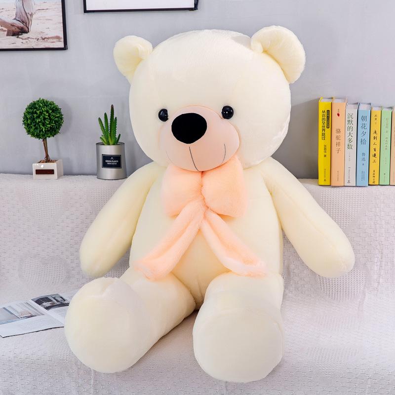 

Creative Bow Tie Bear Plush Toy Teddy Bear Doll Large Size Hug Bear Pillow Doll Girl Birthday Gift 60Cm (0.6)