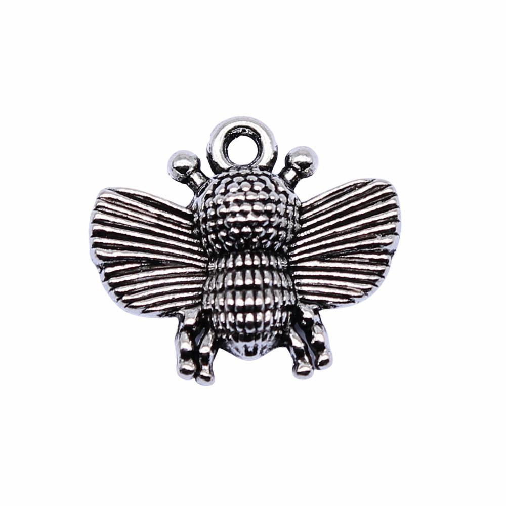 Large Pendants Bees Honeycomb Charms For Bee Themed DIY Jewelry Making