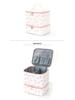 Feihong Portable Large-Capacity Double-Layer Makeup and Toiletry Bag