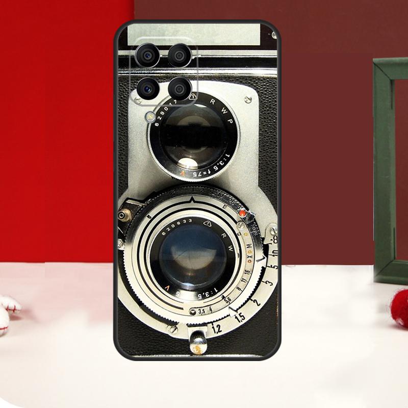 Retro Vintage Camera Case For Samsung Galaxy M14 M34 M54 M13 M53 M56 M52 M32 M16 M11 M21 M31 M35 M12 M15 M36 M55
