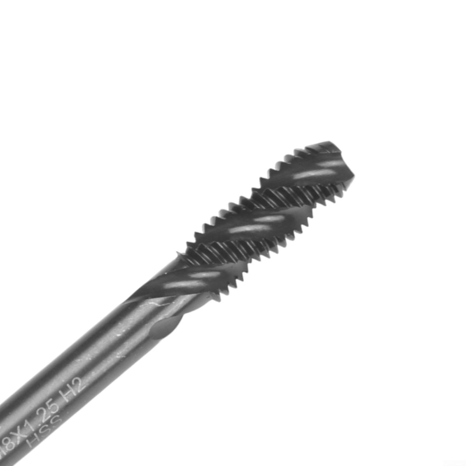 

Метчик с метрической машинной резьбой с азотированием из быстрорежущей стали Метчик со спиральной канавкой