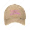 MGK Born With Horns Baseballkappen für Herren und Damen, verwaschene Kappen mit Used-Look, Vintage, für Outdoor, alle Jahreszeiten, Snapback