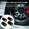 Aluminum Valve Covers Aluminum Alloy Tire Valve Covers Enhancing Safety Protection for Safer Driving High Valve Covers