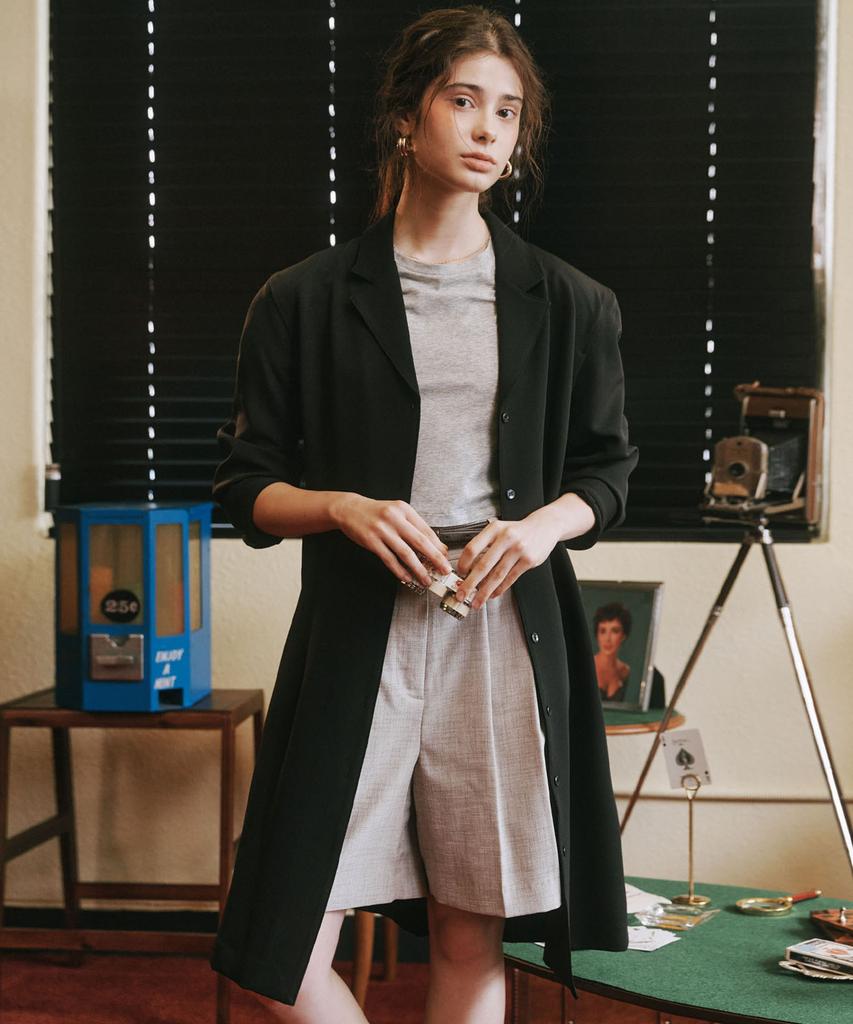 Marop 7103 Stretch Jacket Dress (Black)
