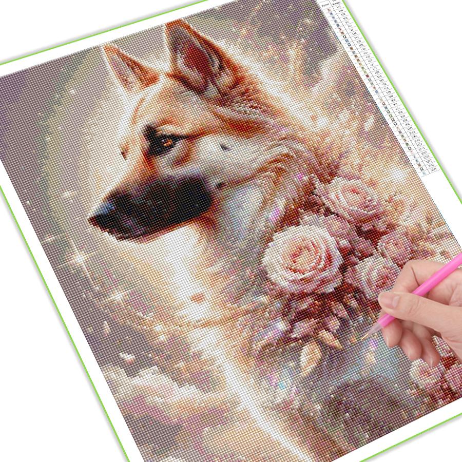 Diamond Painting New Collection 2026 Cute Dog Flower Diy Full Square Round Drill Rhinestone Embroidery Pet Animals Mosaic Cross Stitch Kits