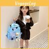 Adorable Cartoon Bear Backpack For Kids Stylish And Lightweight Oxford Cloth School Bag