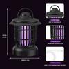 Portable Electric Camping Light Purple Light Mosquito Trap Easy To Use Mosquito Lamp  Outdoor