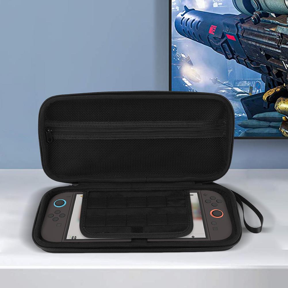 EVA Carrying Case for Switch 2 Portable Storage Bag Anti-scratch Organizer Bag for Nintendo for Switch 2 Console & Accessories