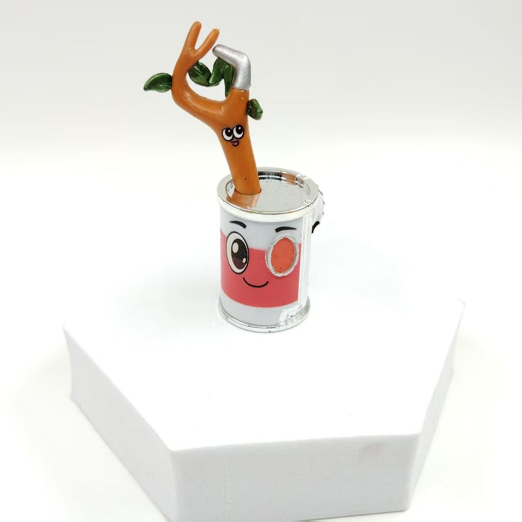 1pcs 5-8cm Original Lankybot Figure Lovely Collection Ultra Rare Edition Mini Figures Toys Gold Robot Kids Girls Best Gifts Kid Friendly Entertaining