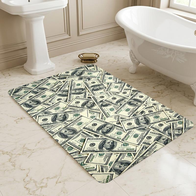 Money Power Living Room Nonslip Area Rug Soft Carpet For Bedroom Game Playroom Sofa Office Home Decor Doormat Christmas Gift C9261678