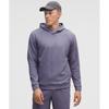 Lululemon Textured Double Knit Cotton Hoodie Heathered Grape Mist Black