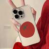 Tomato Transparent Phone Case For iPhone 16 Case iPhone 16 Pro Max 11 12 13 16 15 Pro X XR XS Max 7 8 Plus SE Shockproof Cover