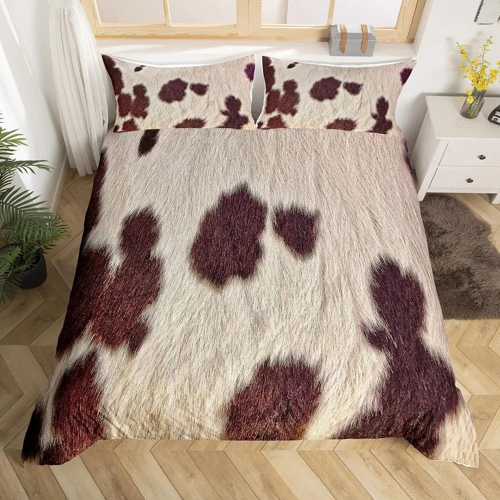 Snake Skin Duvet Cover Set Snake Scale Bedding Set FullWild Reptile Comforter Cover Tropical African Safari Animals Quilt Cover