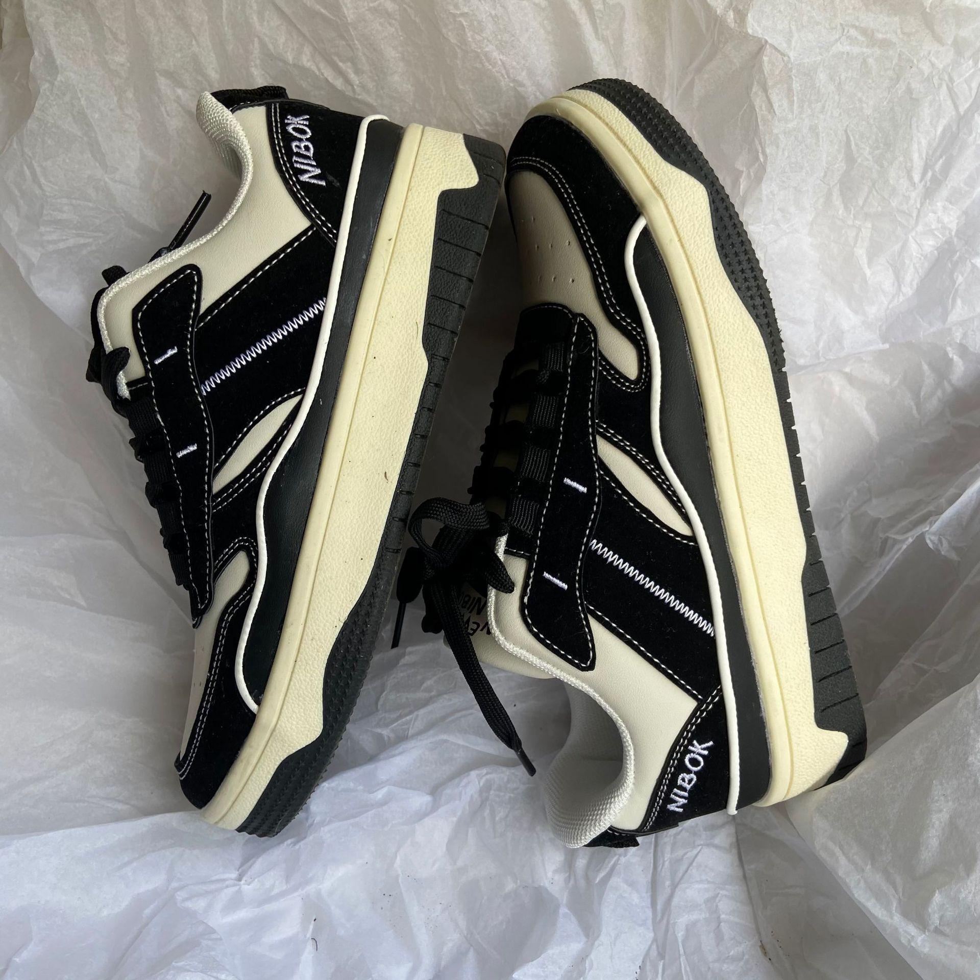 

2024 Мужские и женские трендовые баскетбольные кроссовки на воздушной подушке с амортизацией и высококачественная спортивная обувь для бега 44 чёрный