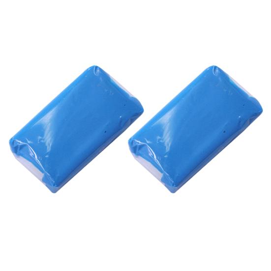 

Автомобильный глиняный брусок для удаления пятен от пыли, компактный размер, портативный, многоразовый, для очистки нескольких поверхностей 2pcs