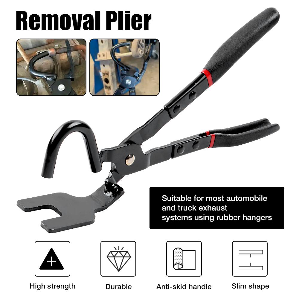Disassembly Pliers Car Exhaust Pipe Rubber Pad Gasket Removal Tools Exhaust Hanger Install / Disassembly Puller Auto Repair Tool