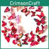 Colorful Butterfly Simulation 3d Wall Sticker Living Room Decorating Bedroom