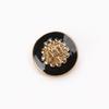 10pcs Beautiful Buttons 15/18/23mm Metal Floral Buttons Woman's Clothing Accessories