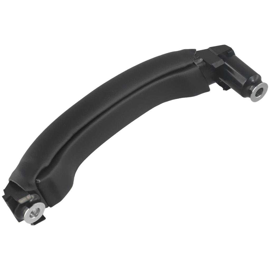 1pc Car Black Right Door Pull Handle Leather Cover Replacement For Land Rover L550 For Discovery Sport 2015-2019 Accessories