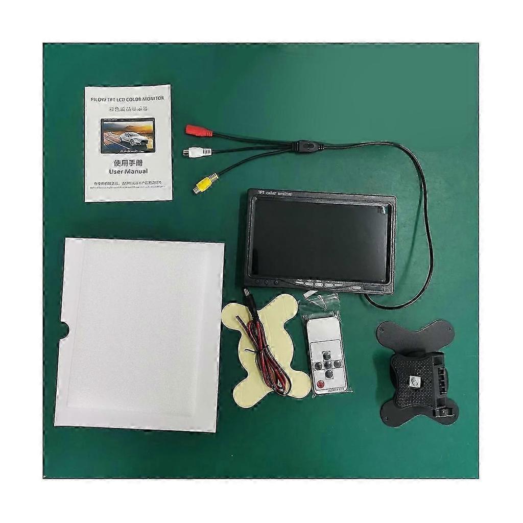 7-Inch Rear View Monitor Rear View Monitor for Buses, Container Trucks, Commercial for Reversing Ca