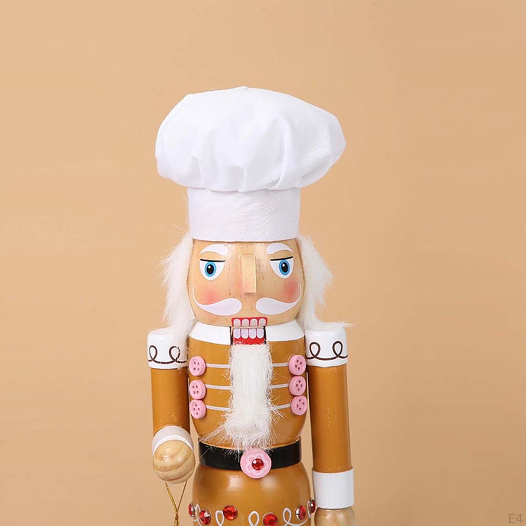 Nutcracker Ornament Soldier Figures Traditional Figurine for Desktop Office