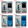 Back Battery Cover Rear Metal Front Housing Middle Frame Bezel Plate Parts For Xiaomi Redmi Note 13 4G 5G Note 13 Pro Plus 5G