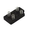 2 Pièces Kits de Réglage de Hauteur Single Coil Mousse pour Réglage de Hauteur Humbucker Tampons Amortisseurs à Ressort pour Micros