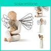 Willow Tree Angels Figurine Embrace Pet Ornament Sculptures Statue Resin Gift