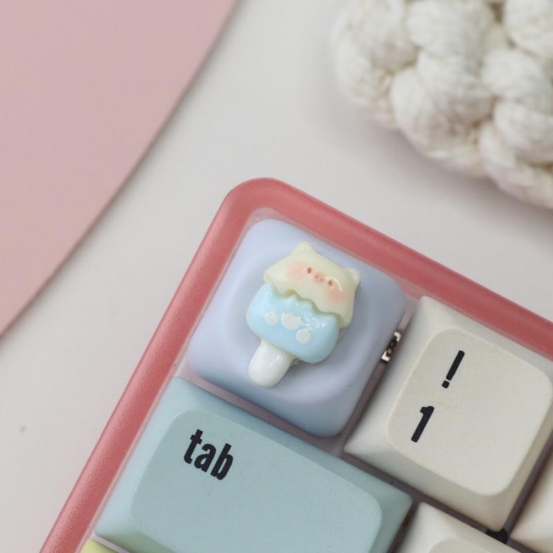 Customizable Piggy Theme Resin Keycaps Mechanical Keyboard Keycap Featuring Ergonomic And Slip Proof