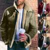 Men's Casual Hoodie Long Sleeve Sweatshirt Jacket Plush Jacket Sweater Top