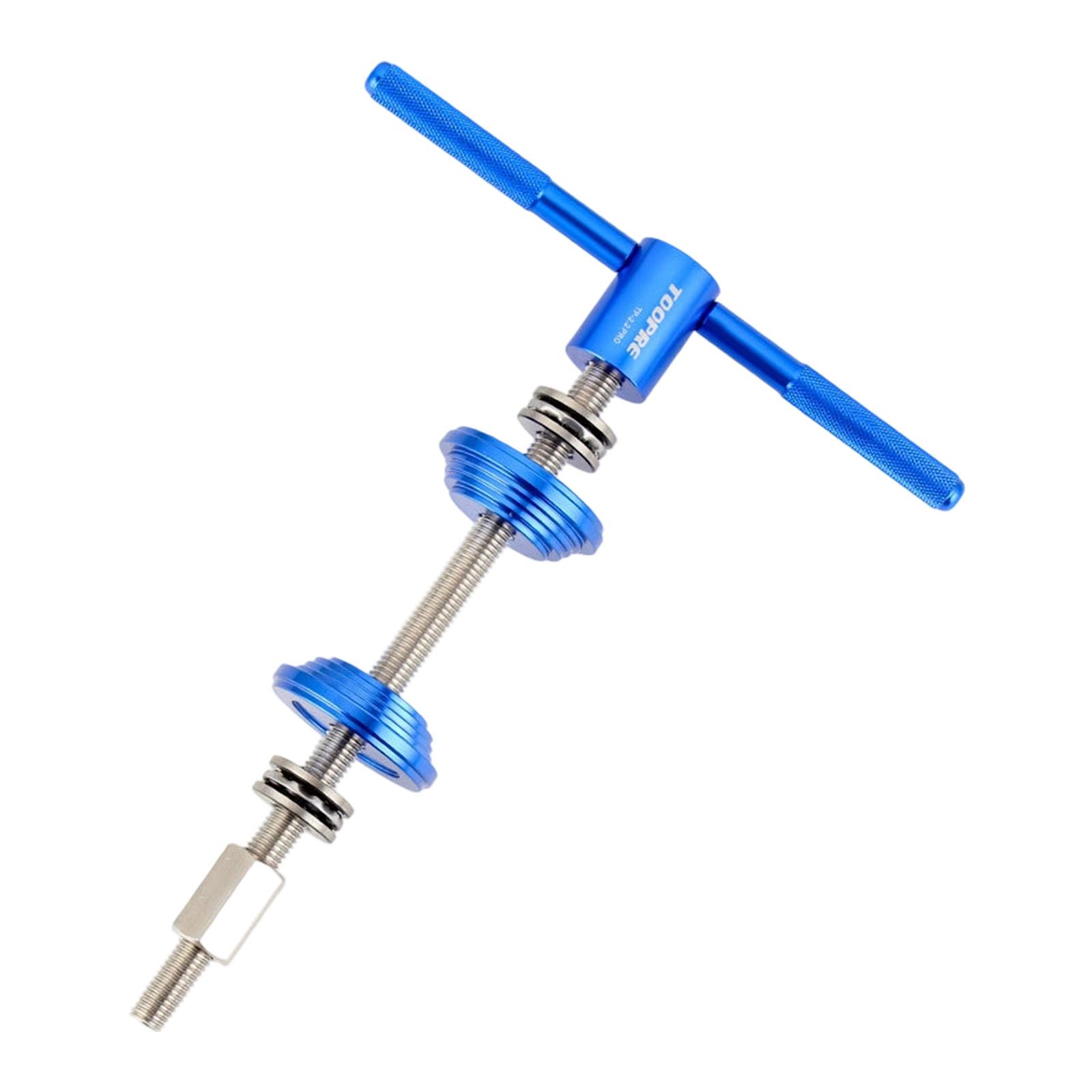 

Headset Cup Shaft Bowl Remover Ball Bearing Press Kit for Bicycle Maintenance and Garage Bike Fitting Tools синій