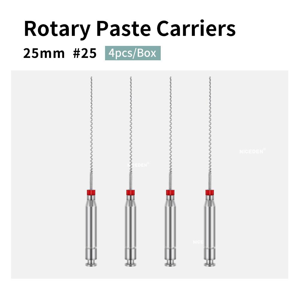 NICEDEN Dental Endodontic Drill Gates Glidden Peeso Reamers Rotary Paste Carriers 32mm/25mm Engine Use Stainless Steel Endo Files