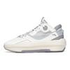 Anta C37 2.0 Slip Resistant Shock Absorbing Durable Mid Top Sneakers Men Sneakers White Gray 912228082-1